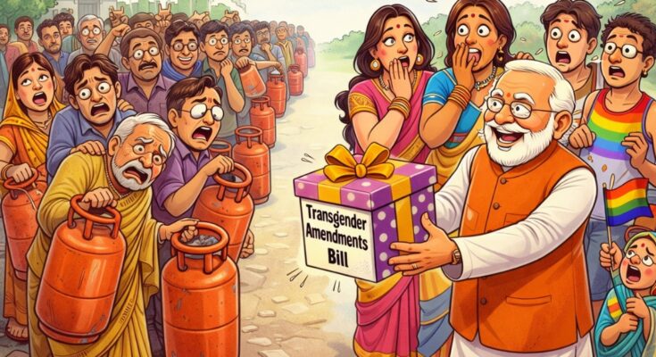 Modi's New Distraction How a Transgender Law Amendment Is Being Used to Hide Soaring LPG & Oil Crisis